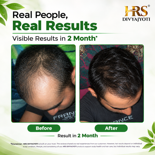 HRS Divyajyoti Hair Growth Oil and Capsule
