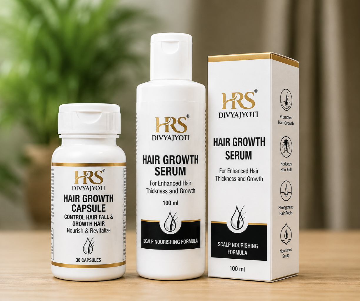 HRS Divyajyoti Hair Growth 2nd Month Men's kit