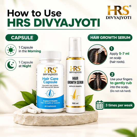 HRS Divyajyoti Hair Growth 2nd Month kit