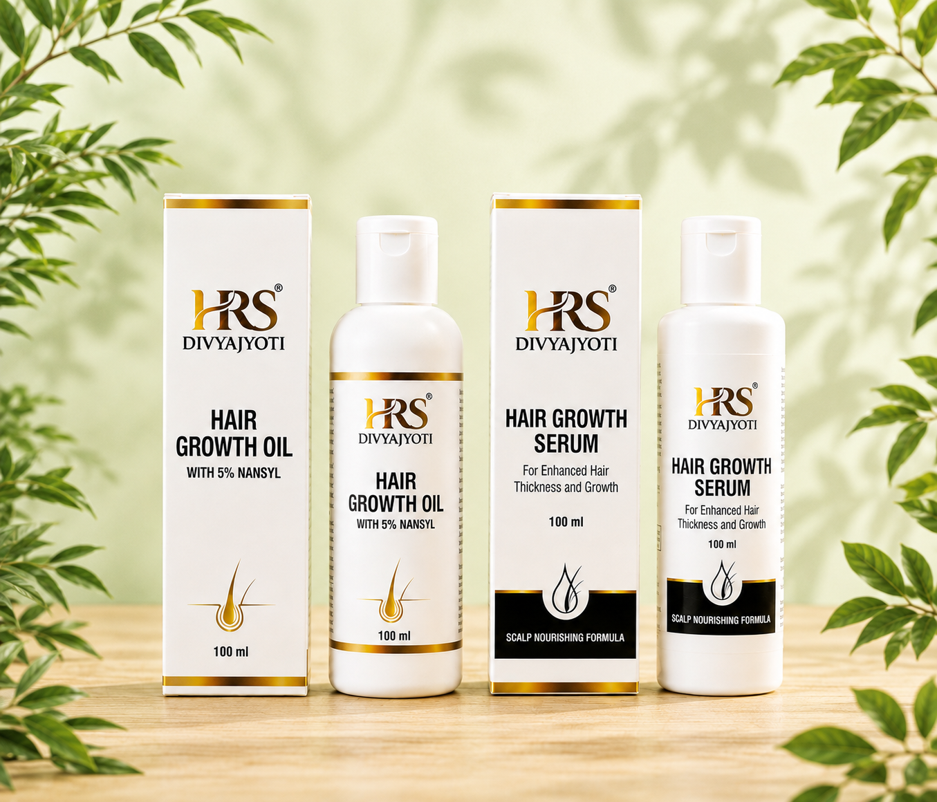 HRS Divyajyoti Hair Growth Kit For 1st Month